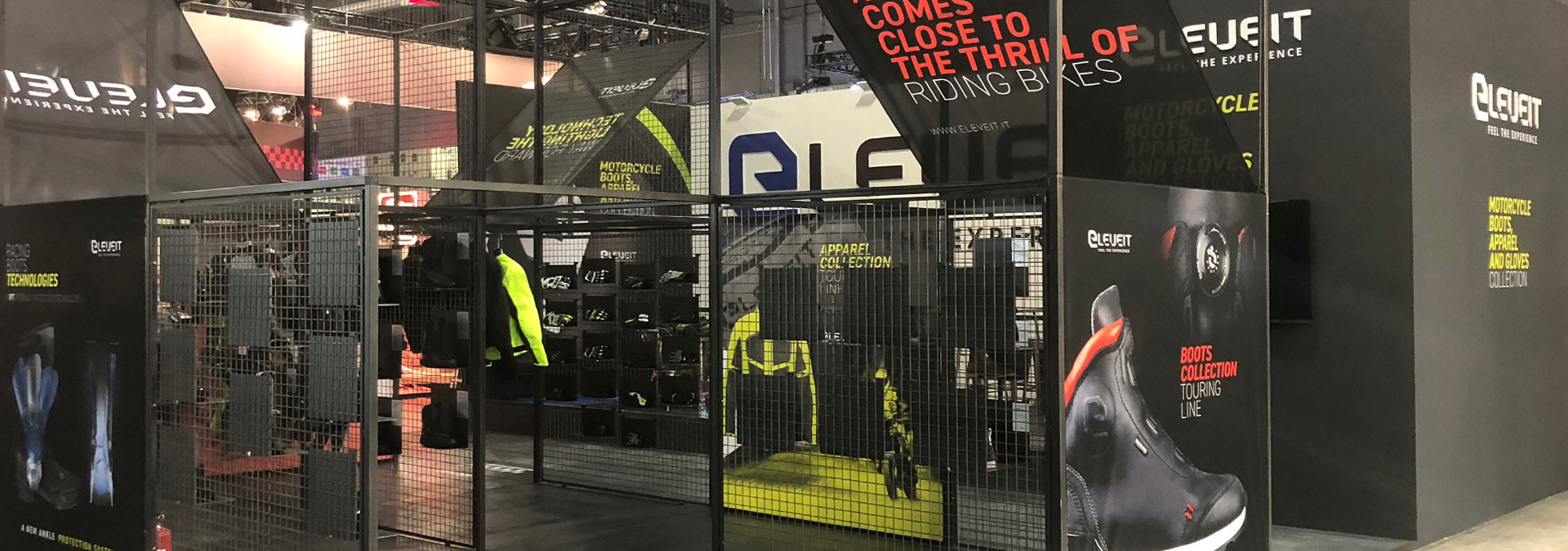 AKT realizza lo stand Eleveit per Eicma 2018