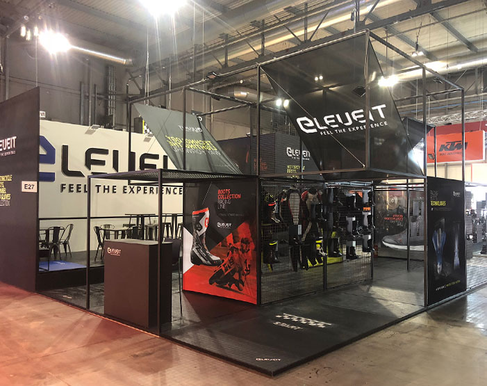 AKT realizza lo stand Eleveit per Eicma 2018